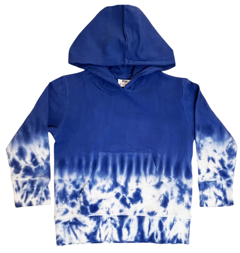 Mish Cobalt Dip Dye Hoodie