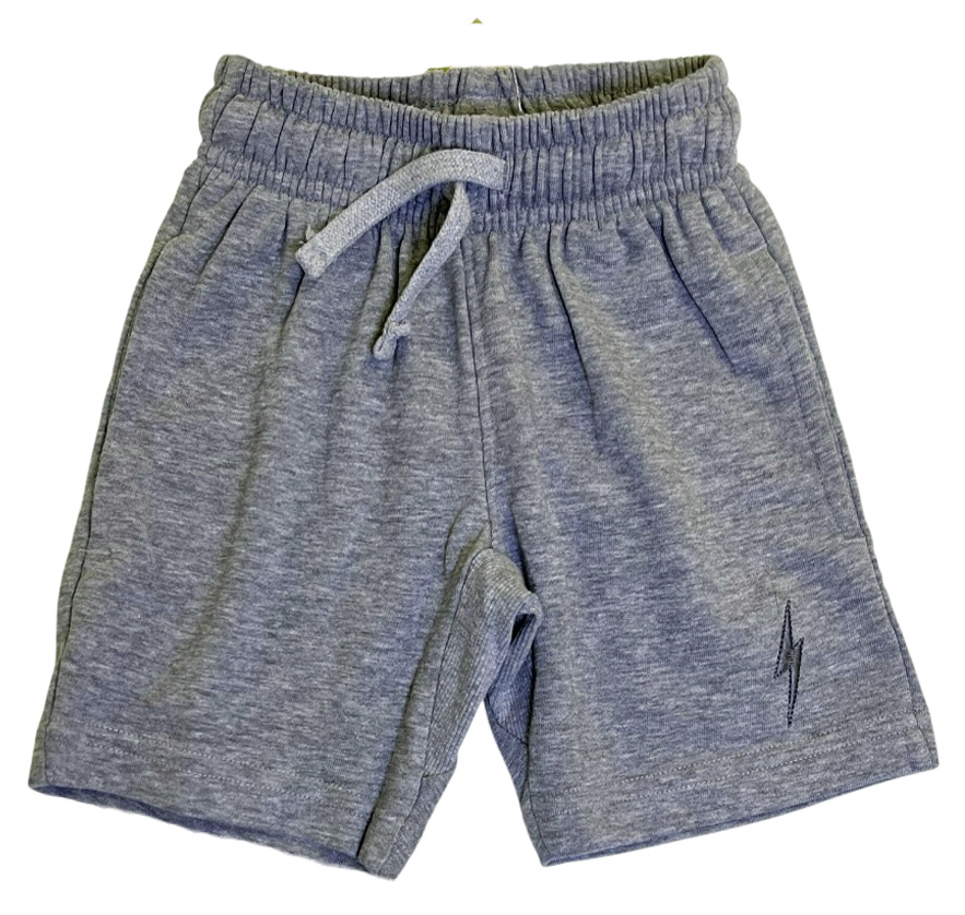 Mish Grey Bolt Fr. Terry Sweat Shorts