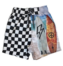Mish Surf Check Boards Infant Swimsuit