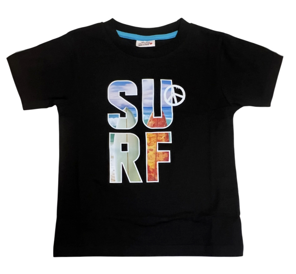 Mish Surf Peace Black Tee