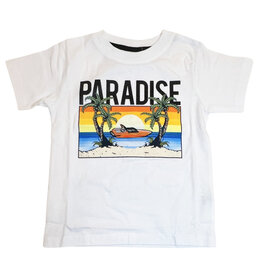 Mish Paradise Speed Boat White Tee