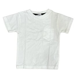 Mish White Pocket Infant SS Tee