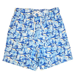 Mish Water Color Shark Swimsuit