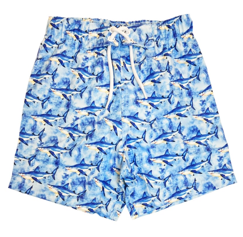 Mish Water Color Shark Swimsuit