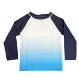 Mish Turq Ombre Navy Infant Rashguard