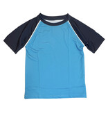 Mish Turquoise Navy Rashguard