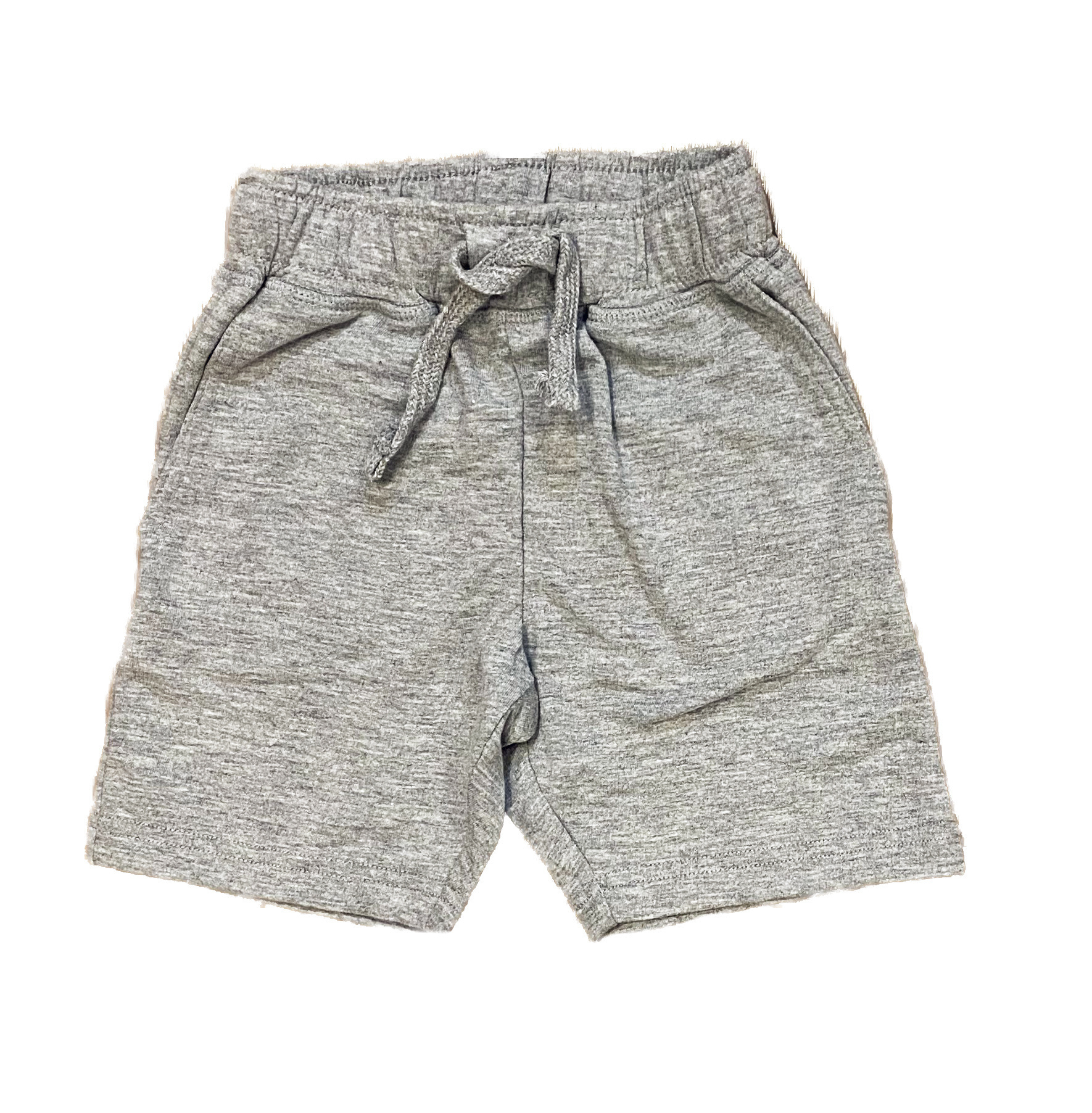 Mish Solid Comfy Pocket Shorts-H Grey