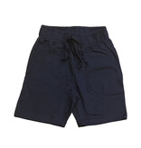 Mish Solid Comfy Pocket Shorts-Navy