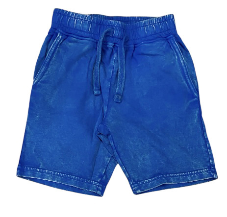 Mish Cobalt Enzyme Pocket Shorts