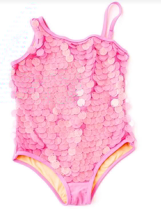Shade Critters Pink Paillettes Swimsuit