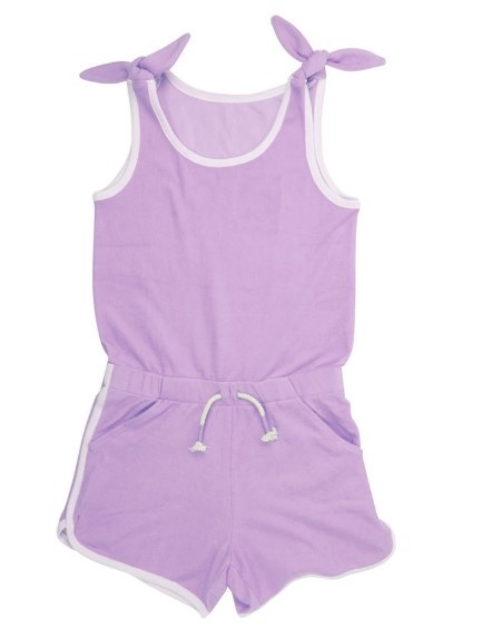 Shade Critters Lavender Terry Romper