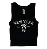 FBZ Blk NYC Coquette Bow Tank