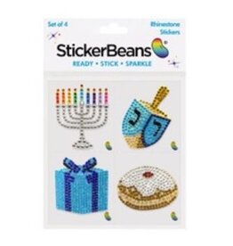 Stickerbeans Hanukkah 4 pack
