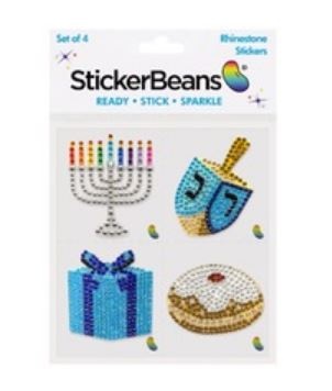 Stickerbeans Hanukkah 4 pack