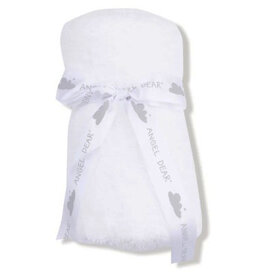 Angel Dear White Chenille Blanket