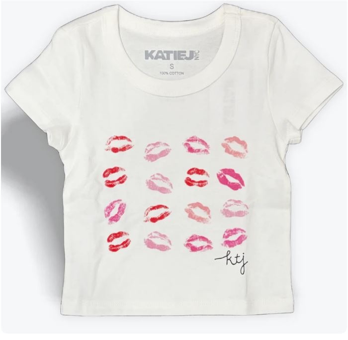 KatieJ NYC Kisses SS Tee
