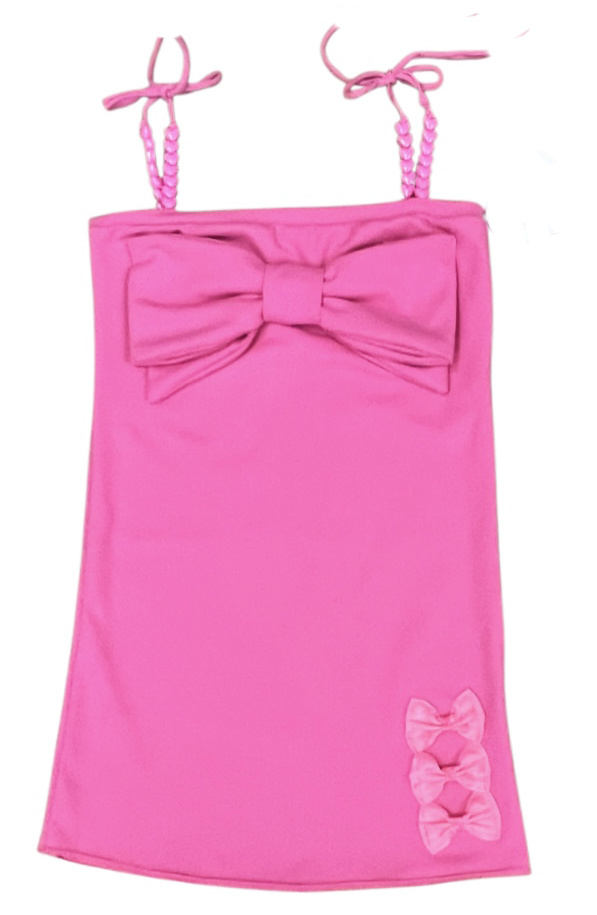 Hope Bubblegum Bow Dress