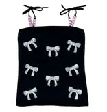 Hope Glitter Bow Strappy Tank