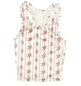 FBZ Ribbon Roses Tank Top