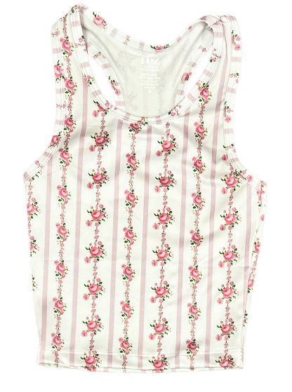 FBZ Ribbon Roses Tank Top