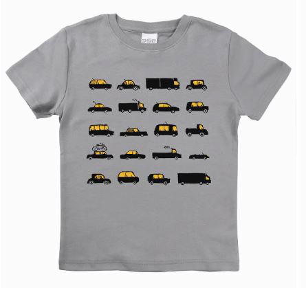 Transportation Grey SS Tee