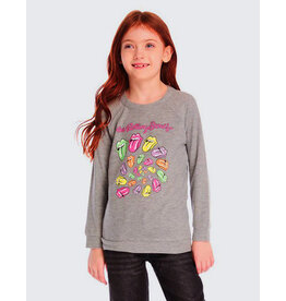 Chaser Rolling Stones Spiral Tongues Top