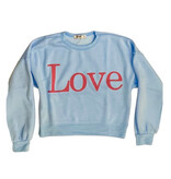 T2Love Sky Blue Love Sweatshirt