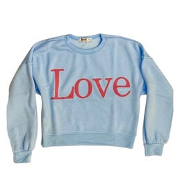 T2Love Sky Blue Love Sweatshirt