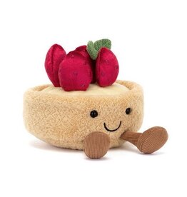 Jellycat Amuseables Fleurette Tarte Aux Fraises