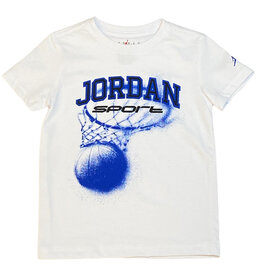 Nike Jordan White Cobalt Jordan Sport Tee
