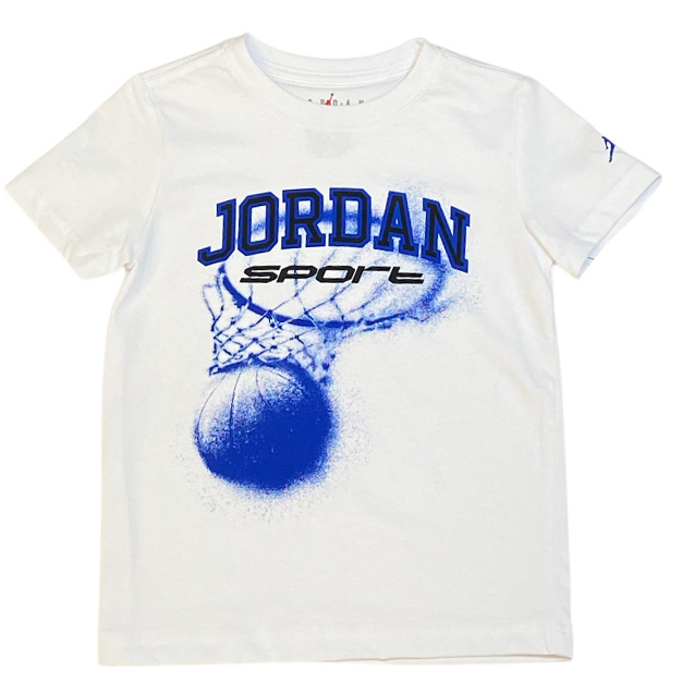 Nike Jordan White Cobalt Jordan Sport Tee