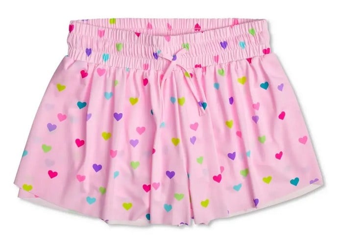 iScream Heart Confetti Butterfly Shorts
