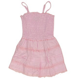 FBZ Pink Lace Trimmed Dress