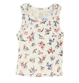 FBZ Sara Floral Ribbed Tank