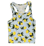 FBZ Sky Blue Lemon  Tank Top