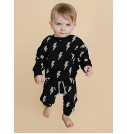 LPK Black Bolt Jogger Set