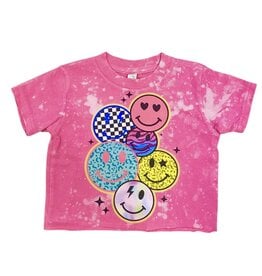 Rock Candy Pink All Smiles SS Tee