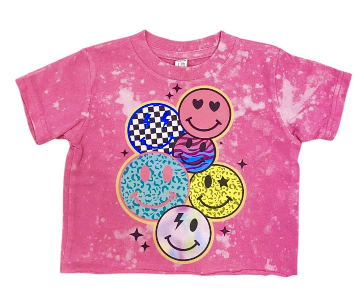 Rock Candy Pink All Smiles SS Tee