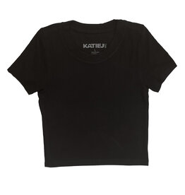 KatieJ NYC Black Livi SS Tee