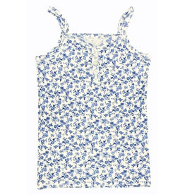 KatieJ NYC Blue Toile Tank
