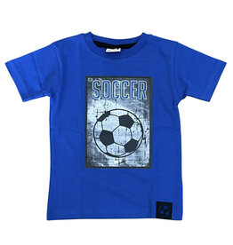 Mish Cobalt Soccer Square Tee