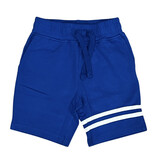 Mish Cobalt/ Wht Taping Trim Shorts