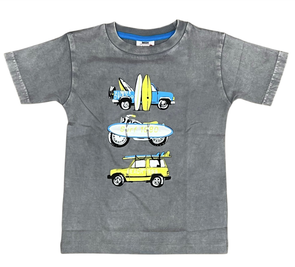 Mish Grey Surf Rides Tee