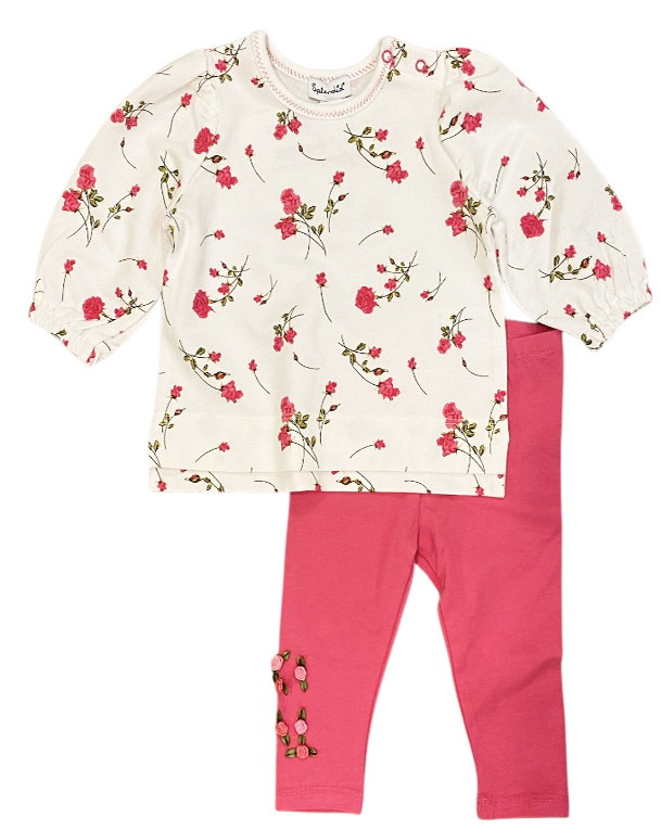 Splendid Camellia Rose Legging Set