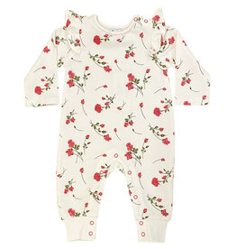 Splendid Camellia Rose Romper