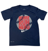 Nike Navy Home Run DriFit Tee