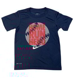 Nike Navy Home Run DriFit Tee