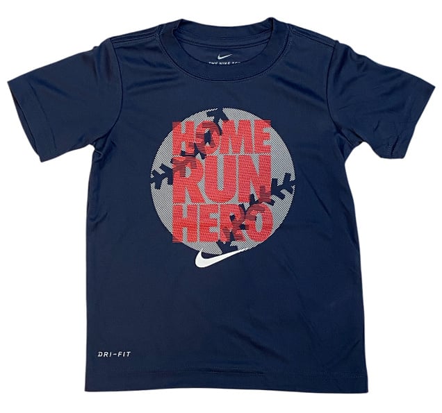 Nike Navy Home Run DriFit Tee