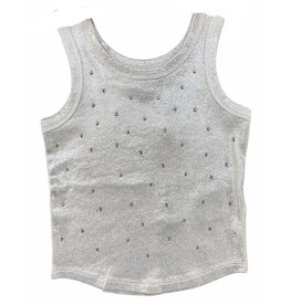 Mia Silver Stud Tank Top