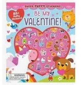 Be My Valentine! Activity Book and Puffy Stickers
